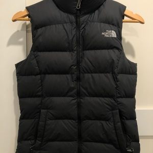 North Face black vest.